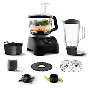 Кухненски робот Tefal DO8318E0, 1000W, 3 л. капацитет, ножове Powelix Life с титаниево покритие, черен