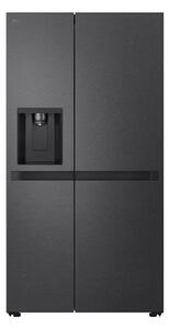 Хладилник с фризер LG GSLC40EPPE, клас E, 638 л. общ обем, свободностоящ, 347 kWh/годишно, LINEAR Cooling, Multi-Air Flow, черен