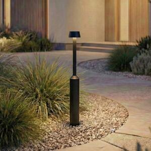 Lucande LED осветление за пътеки Tareko, 90 cm, антрацит, IP65, Черен, Алуминий, Модерен