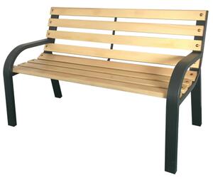 Детска дървена пейка за игра 81 x 38 x 56 cm