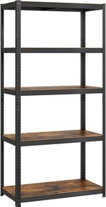 Рафт Songmics, 5 рафта, 40 x 90 x 180 см, Кафяв, GLR040B11