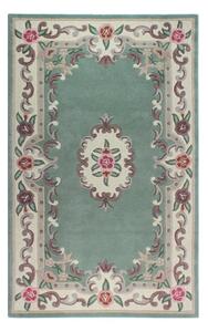 Зелен вълнен килим , 75 x 150 cm Aubusson - Flair Rugs