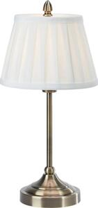 Markslöjd 108973 - Настолна лампа OXFORD 1xE14/40W/230V бяла/месинг
