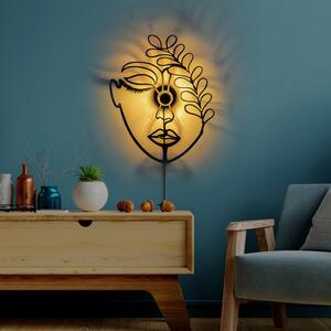 Аплика Flower Faced V2 Черна сянка
