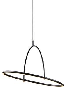 Halo Design 749546 - Димируем LED полилей на кабел TILT LED/40W/230V диам. 60 см, черен