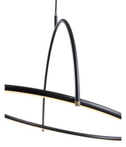 Halo Design 749539 - димируема LED висяща лампа на кабел TILT LED/40W/230V, диаметър 40 см, черна