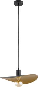 Полилей на кабел SAVANA 1xE27/15W/230V Ø 30 см черен/златист