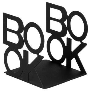 Стенен метален рафт Kitap черен 13.5x13x14 см