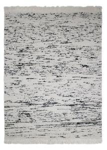 Сив/в цвят слонова кост ръчно изработен вълнен килим 140x200 cm Ellsa – Flair Rugs
