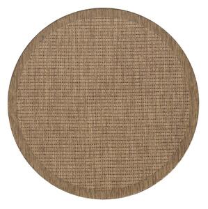 Кръгъл килим за открито и закрито в естествен цвят ø 120 cm Giza 1410 – Ayyildiz Carpets