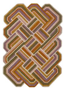 Ръчно изработен вълнен килим 140x200 cm Lattice Shaped – Flair Rugs