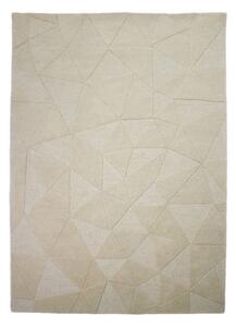 Бежов ръчно изработен вълнен килим 120x170 cm Shard – Flair Rugs