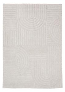 Ръчно изработен вълнен килим в цвят слонова кост 120x170 cm Zen Garden – Flair Rugs