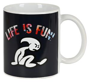 Чаша El Niño Life is fun Керамика Многоцветен (350 ml)