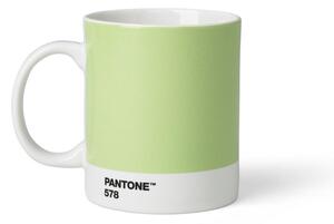 Светлозелена порцеланова чаша 375 ml Light Green 578 – Pantone