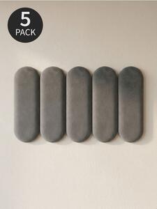 Sinsay - Тапицирани стенни панели 5 pack - Светло сиво
