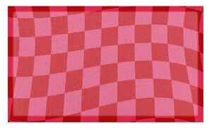 Изтривалка от рециклирана пластмаса 40x70 cm Wavy Checkerboard – Artsy Doormats