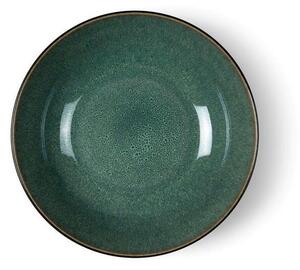 Зелена/черна глинена купичка за сервиране 1,8 l Gastro Green/Black – Bitz