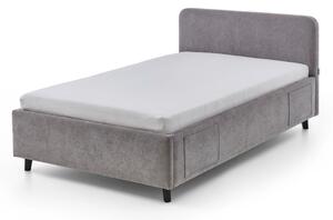 Сиво детско легло 120x200 cm без ламелно дъно Cosy – Meise Möbel