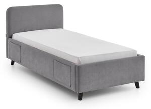 Сиво детско легло 90x200 cm без ламелно дъно Cosy – Meise Möbel