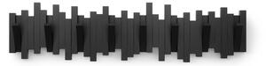 Черна пластмасова стенна закачалка 72 cm Sticks – Umbra