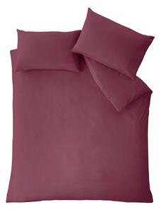 Бордо единично спално бельо 135x200 cm So Soft Non Iron – Catherine Lansfield