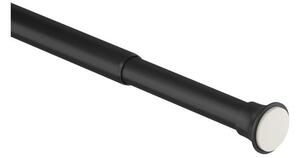 Матово черно прът за душ завеса 106 - 182 cm Chroma – Umbra