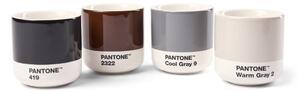 Порцеланови чаши в комплект 4 бр. за еспресо 100 ml Macchiato – Pantone