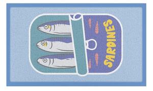 Изтривалка от рециклирана пластмаса 40x70 cm Sardine Tin – Artsy Doormats