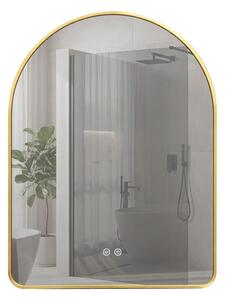 Огледало LED 80x60cm CAMLOT Brush Gold