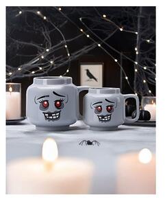 Сива керамична детска чаша за лате 255 ml Zombie – LEGO®