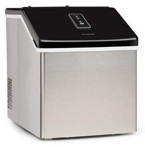 Klarstein Clearcube, машина за лед, 13 kg/24 h, неръждаема стомана, черна