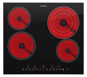Klarstein VIRTUOSA керамичен стъклен котлон вграден в печката 6500W 59х52см