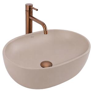 Умивалник за плот Rea Focus Taupe