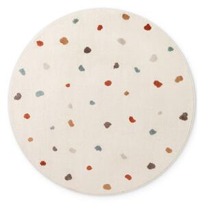 Кремав детски килим ø160 cm Funny Dots – Hanse Home
