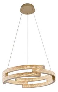 LED полилей с кабелно окачване TARJA LED/36W/230V 3000/4000/6000K Ø 60 см златен