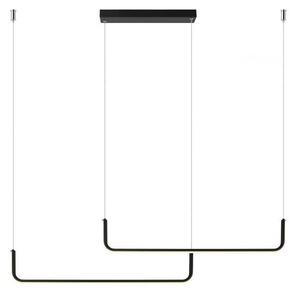 LED полилей на кабел MALAWI 2xLED/20W/230V 3000/4000/6000K черен