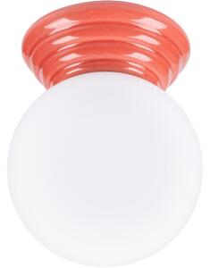 Sollux SL.1901 - Таванно осветително тяло за баня ZORI 1xG9/8W/230V Ø 12 см IP44 розово