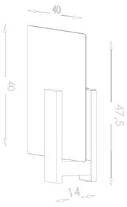 Sollux SL.1095 - Таванно осветително тяло LAPPO 2xE27/15W/230V бежово