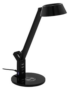 Eglo 99832 - Сензорно димируема LED настолна лампа BANDERALO LED/4,8W/230V черна