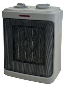Керамична вентилаторна печка Oliver Voltz OV51970H, 1500W, 3 режима, 2 темп. настройки, Термостат, Защита при преобръщане, Сив
