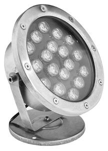 ОСВЕТИТЕЛНО ТЯЛО ЗА ВОДА 12W RGB, IP68 С ДИСТ