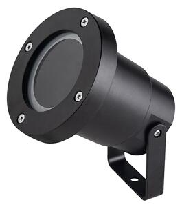 GRF318 ГРАДИНСКИ ОСВЕТИТЕЛ 1ХGU10 IP54 ЧЕРЕН