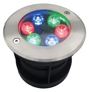 ОСВЕТИТЕЛНО ТЯЛО ЗА ВОДА 6W RGB, IP68 С ДИСТ