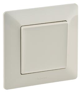 Legrand 755735 Еднополюсен ключ Valena Life 1х, с рамка, крем, - 755735