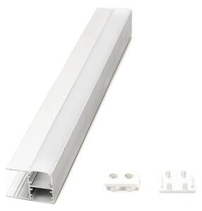 EL-507 РАФТОВ ПРОФИЛ ЗА LED ЛЕНТА 2 ПОСОКИ 2М