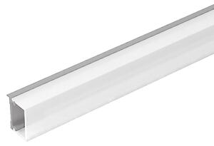 EL-90CR РАФТОВ ПРОФИЛ ЗА LED ЛЕНТА 2.5M, СРЕБР