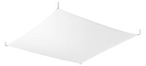 Sollux SL.0740 - LED таванно осветително тяло LUNA 6xG13/8,5W/230V 140x140 см бяло