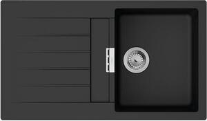 Hansgrohe S520-F345 Композитна мивка за вграждане върху плот