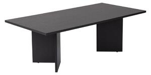 Черна матова масичка за кафе 60x119 cm Sabin – Kalune Design